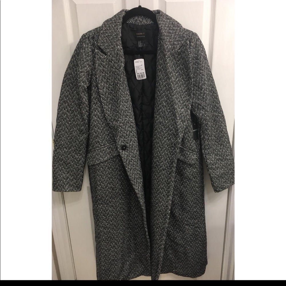 Herringbone insulated jacket M